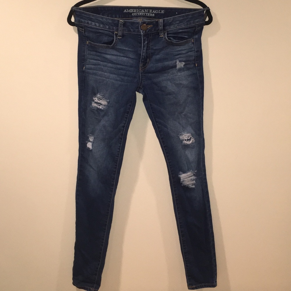 American Eagle Lightly Distressed Jeans